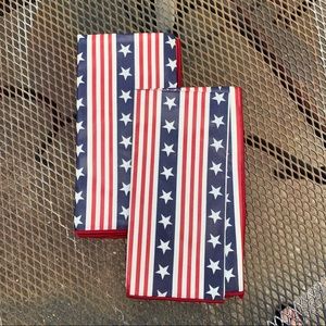 Longaberger All American Napkins/Fabric Squares